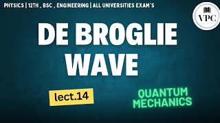 De Broglie Wave length for Relativistic amp Non Relativistic particle  lect 14  quantum mechanics [upl. by Lavro445]