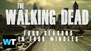 The Walking Dead 4 Seasons in 4 Minutes  Whats Trending Original [upl. by Lyrrad280]