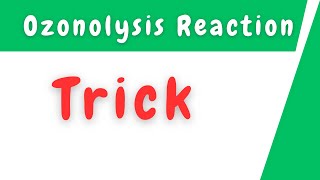 Ozonolysis Reaction Trick [upl. by Hagood]