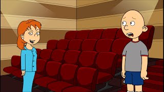 Classic Caillou Gets Locked In The Movie TheaterGrounded 10K SUBSCRIBER SPECIAL [upl. by Erl]