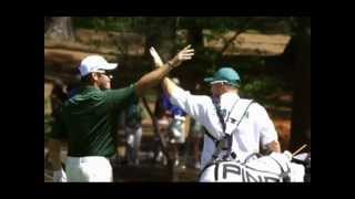 Louis Oosthuizen Sinks Double Eagle At Masters Gets A Piece Of History [upl. by Denver]