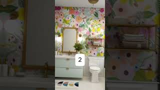 5 design ideas for a SMALL bathroom [upl. by Nowed]