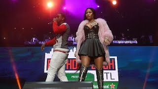 Gucci Mane amp Nicki Minaj  Make Love amp No Frauds  Hot 1079 Birthday Bash 2017  Atlanta HD [upl. by Aicissej]