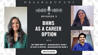 BHMS HOMEOPATHY AS A CAREER OPTION [upl. by Moth]