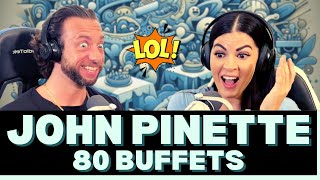 MAKING THE MOST OUT OF quotALL YOU CAN EATquot First Time Reaction To John Pinette  80 Buffets [upl. by Ahsinot]