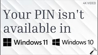 Cambiar pin en Windows 11  Modificar PIN en el sistema operativo Windows 11  Cambiar el PIN [upl. by Esmerolda]