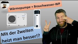 Warum zwei Wärmepumpen besser sind als eine LuftWasserWärmepumpe  Brauchwasserwärmepumpe [upl. by Jehanna]