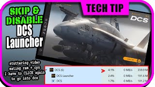 DCS disable  skip the new Launcher  Digital Combat Simulator guide [upl. by Elatsyrc288]