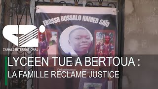 LYCEEN TUE A BERTOUA  La famille réclame justice [upl. by Douty]