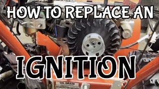 How To Replace An Ignition Coil On A Snow Blower Small Engine Repair [upl. by Krug424]