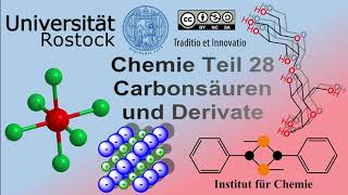 Chemie Teil 28 Carbonsäuren und Derivate [upl. by Ihc]