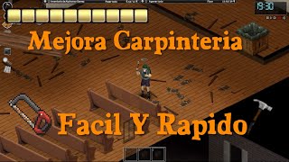 CARPINTERO EXPERTO EN 5 MIN  DONDE FARMEAR EXPERIENCIA  PROJECT ZOMBOID BUILD 4177 [upl. by Lennod]