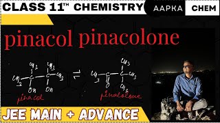 Pinacol and pinacolone rearrangement organic chemistry [upl. by Dnalhsa]