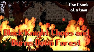 I spent 100 hours cutting and burning down a forest  Fort Forinthry One Chunk Ironman Episode 2 [upl. by Nan453]