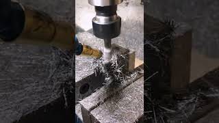 Milling Inconel on a PM25MV [upl. by Yelime348]