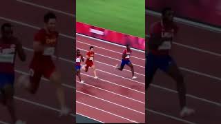 東京五輪 陸上男子 100m 決勝オリンピック 陸上 100m [upl. by Laohcin]