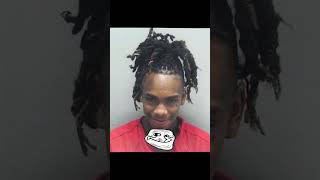 xxxtentacion mugshot 💀xxxtentacion mugshot tiktok edit shorts ynwmelly rap [upl. by Anoval906]