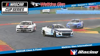 NASCAR Cup Series  Watkins Glen International  iRacing eNASCAR [upl. by Ike]