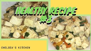 Tofu Stir Fry Keto Recipe  Healthy Recipe [upl. by Milburn817]