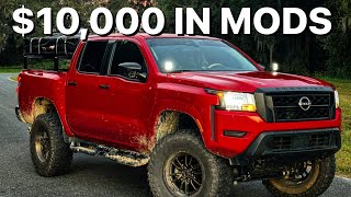 How I spent 10000 in mods on my 2022 NISSAN FRONTIER [upl. by Pandolfi]