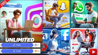 How to create Instagram Viral 3D Ai Social media Images  Bing image creator tutorial FREE  Bing ai [upl. by Daus955]