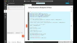 Vocareum AI Gateway [upl. by Arabel]