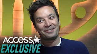 Jimmy Fallon Says 4YearOld Daughter Wants To Follow In His Footsteps [upl. by Assenav715]