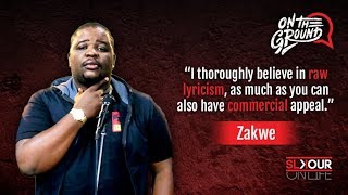 On The Ground Zakwe Explains Cebisa Triple Meaning amp His Lyrical Inspiration [upl. by Aimaj]