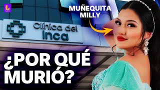 Todos los detalles de la muerte de cantante Muñequita Milly Denuncian presunta mala praxis médica [upl. by Nylekcaj]