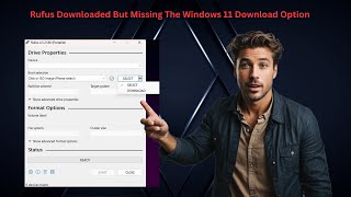 Rufus Downloaded But Missing The Windows 11 Download Option [upl. by Blase711]