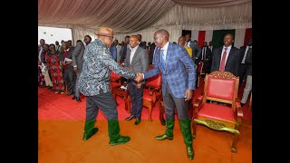 President RutoUhuru Kenyatta amp Gachagua Attends Episcopal Consecration of Bishop Peter NdunguEmbu [upl. by Lynea]