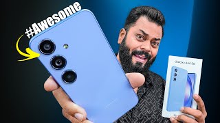 Samsung Galaxy A54 Unboxing amp First Impressions⚡45 Years Of UpdatesIP67GG5 amp More [upl. by Nani]