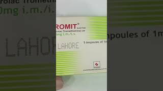 Tromit Injection Uses in Urdu Injection Tromit 30mg Tromit 1ml Injection Uses [upl. by Ahsinar217]