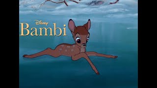 Disneys Bambi 1942  An Chapter 014  Bambi OnThe Ice An Part 001 [upl. by Kyte]