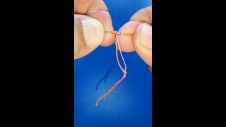 The easiest way to tie two fishing line together  braided amp monofilament line [upl. by Nitsirt]