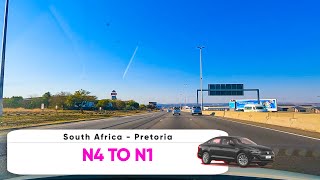 Navigating South Africas Busiest Freeways N4 to N1 Drive [upl. by Akirderf]