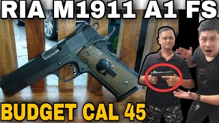 BUDGET 1911 ROCK ISLAND ARMORY M1911 A1 FS REVIEW PURPOSES ONLY [upl. by Itak]