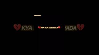 Kya Hua Tera Wada  old songs  status lyrics oldisgold calm aesthetic shorts mohammedrafi [upl. by Nwahser621]