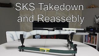 Russian SKS Takedown and Reassmebly [upl. by Lassiter515]