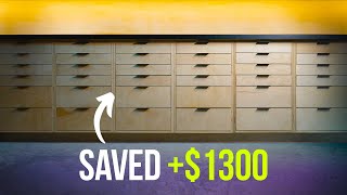 Drawer slides are expensive Do this instead [upl. by Chancellor]