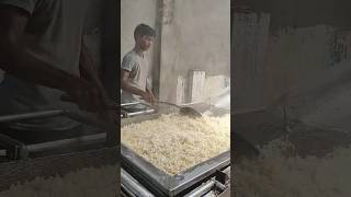 STasty  Snake Lyder Frying Preparation process  Fryums  shorts STasty [upl. by Chemush490]