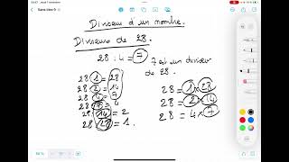 Multiples et diviseurs 5eme [upl. by Asial537]