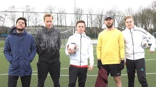 DE EERSTE VOETBALVIDEO OP HET BANKZITTERS KANAAL [upl. by Lybis]