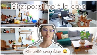 Días sin limpiar😳 Rutina de limpieza rápida ✅ ordenar el hogar con simples actividades 🏡 receta 😋 [upl. by Novej]