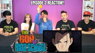 RENEWAL TAEKWONDO  GOD OF HIGHSCHOOL EPISODE 2 REACTION  REVIEW [upl. by Aleka]