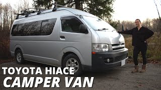 JDM Toyota Hiace Camper Van Tour [upl. by Leaj79]