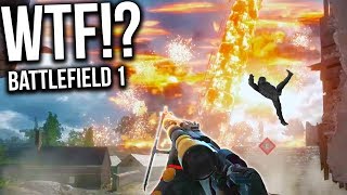 BATTLEFIELD 1 CRAZIEST GLITCHES  RAGDOLLS in 500 hours playtime [upl. by Jaffe]