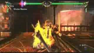 Soul Calibur 4  1st Class Guard Impact 101 [upl. by Wahkuna]