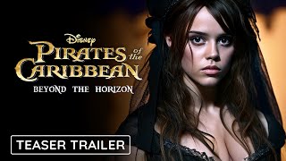 Pirates of the Caribbean 6 Beyond the Horizon  Teaser Trailer  Jenna Ortega Johnny Depp Movie [upl. by Dream]