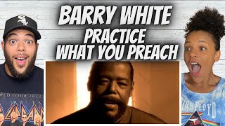 GOODNESS FIRST TIME HEARING Barry White  Practice What You Preach REACTION [upl. by Joycelin]